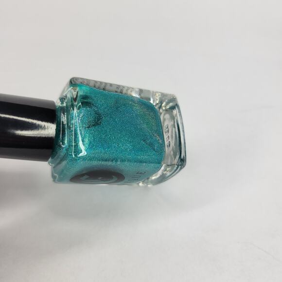 Cirque Nail Polish "Cerrillos" NEW Blue Glitter Shimmer Holo Iridescent Lacquer - Picture 6 of 8